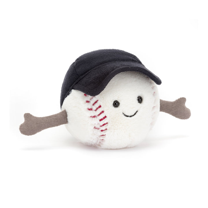 Amuseables Sports Baseball - 4 Inch by Jellycat