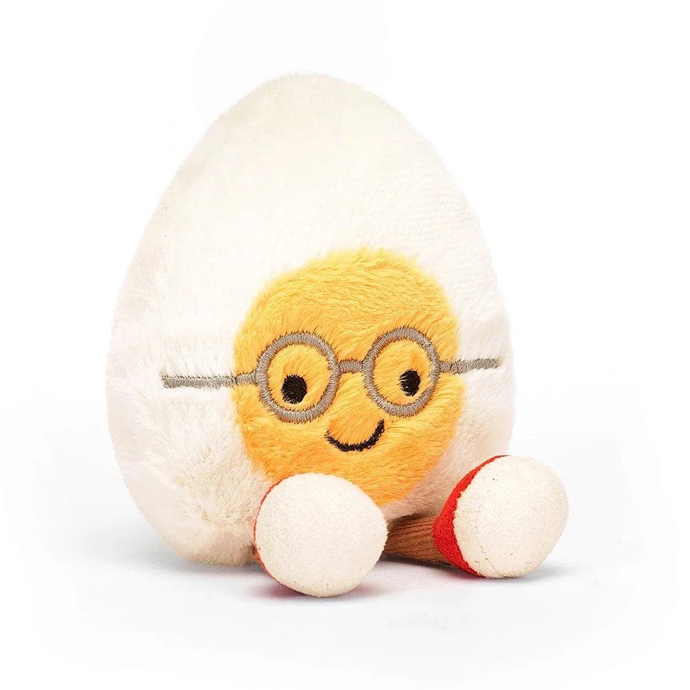 JellyCat Amuseables Boiled Egg Geek Plush