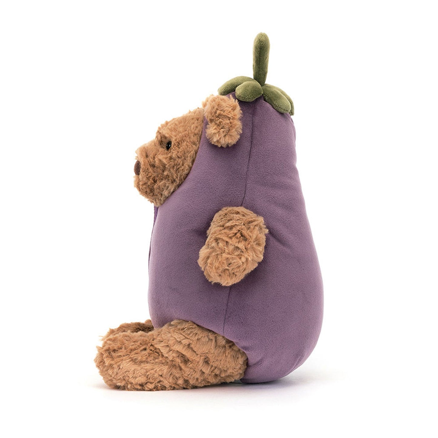 Eggplant Bear Plush Toy