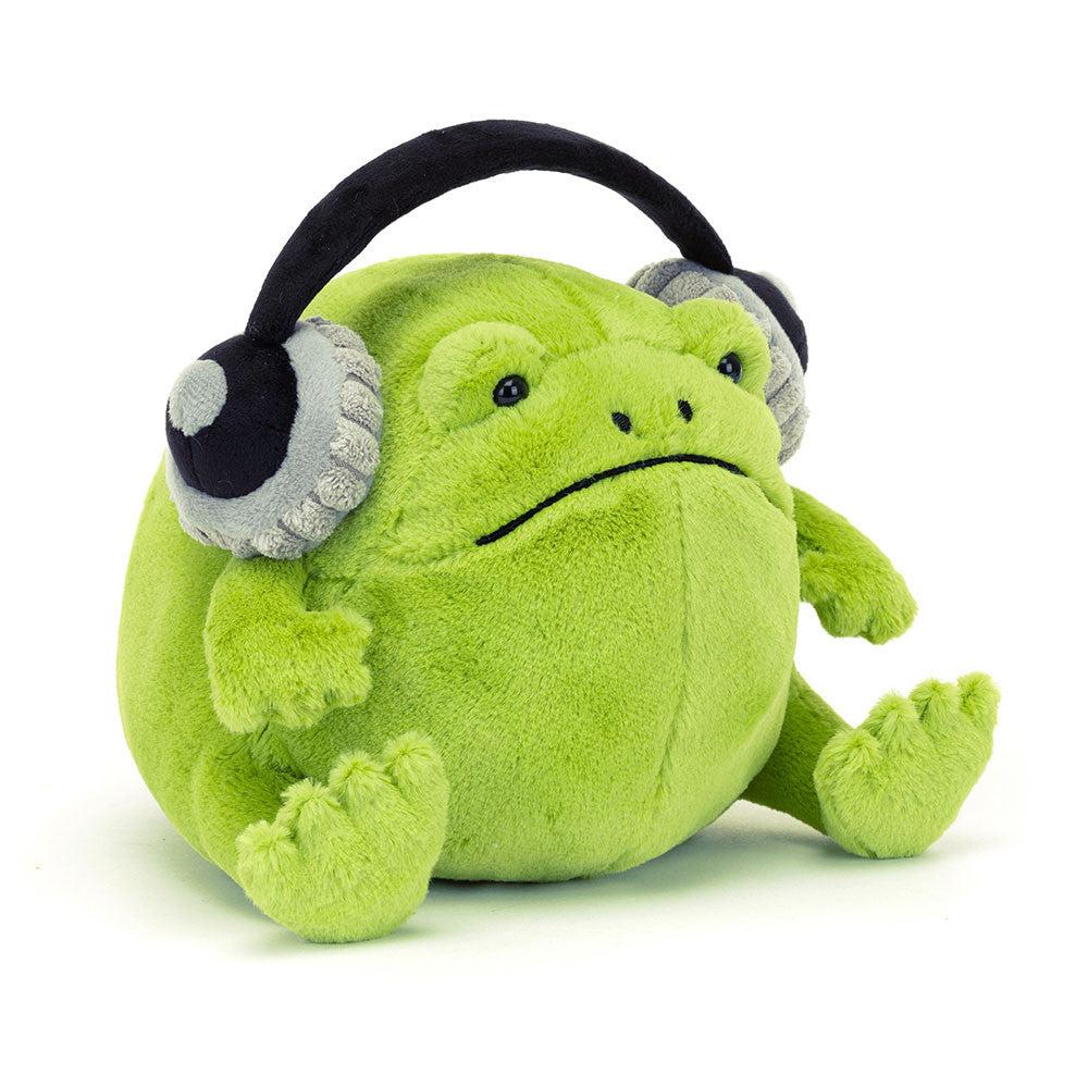 JellyCat Ricky Rain Frog Headphones Plush (Last Call!)
